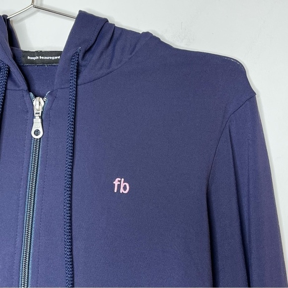Francois Beauregard Full Zip Hooded Athletic Jacket - Picture 4 of 8